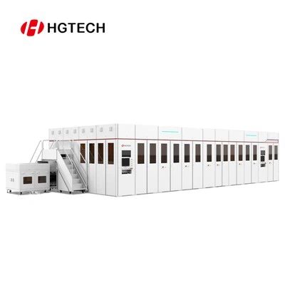 Lithium batri lazè soude pwodiksyon liy