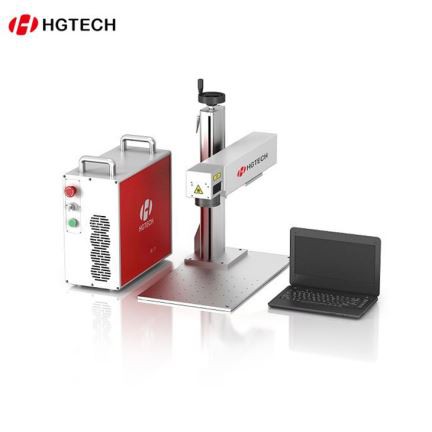 20W ti mini Portable ekonomik Fib laze regilye machin pou metal